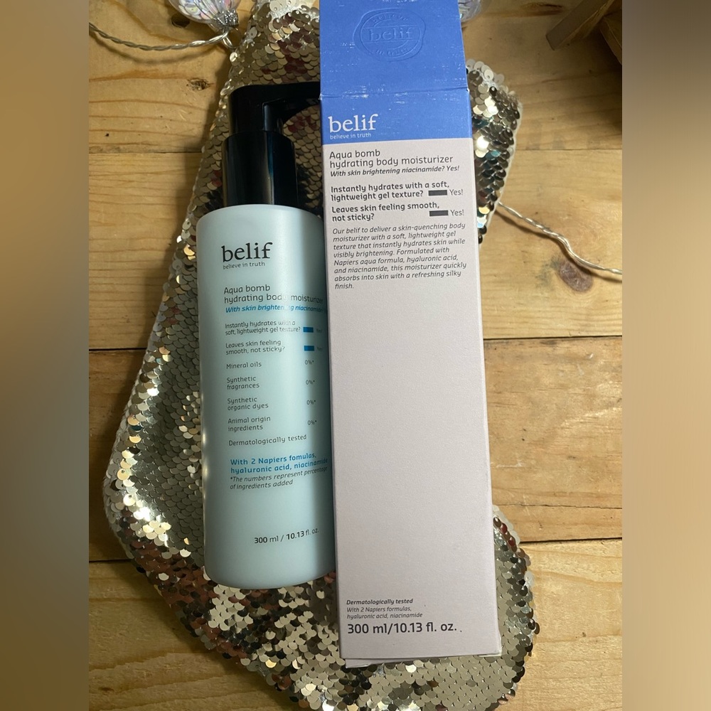 belif Aqua Bomb Hydrating Body Moisturizer Lotion 🆕 SOLD OUT DISCONTINUED